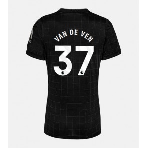 Lacne Ženy Futbalové dres Tottenham Hotspur Micky van de Ven #37 2025-26 Krátky Rukáv - Preč